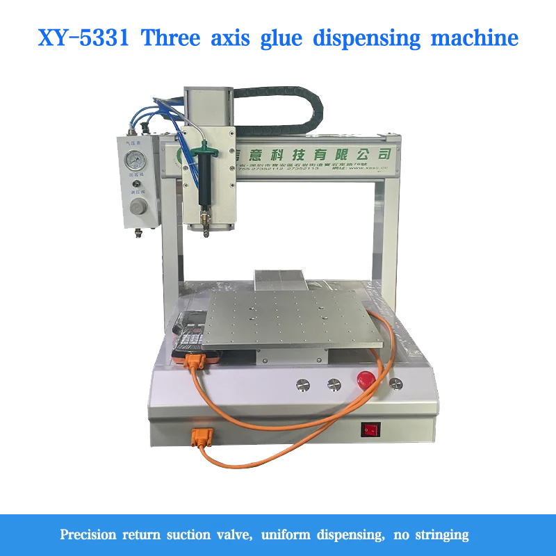 Desktop Automatic Dispensing/Gluing Machine Full-Auto Liquid Filling Glue Dispensing Machine For PCB