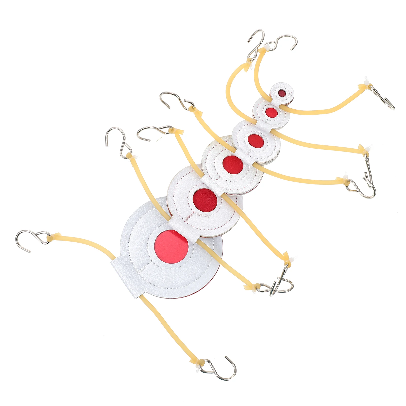 مجموعة واحدة من حصيرة الهدف المصنوعة من الألياف الممتازة للتدريب في الهواء الطلق، ملحقات الرماية خفيفة الوزن المحمولة