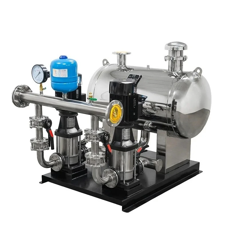 Non-negative pressure variable frequency water supply equipment, tower-free booster pump for high-rise secondary pressure