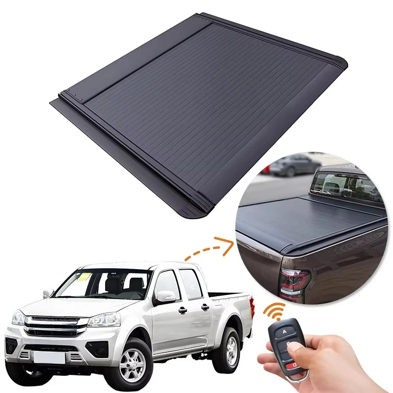 Waterproof Wear-Resistant Anti-Theft Electric Roller Lid up Pick up Truck Aluminium Alloy Tonneau Cover for GWM Wingle 5
