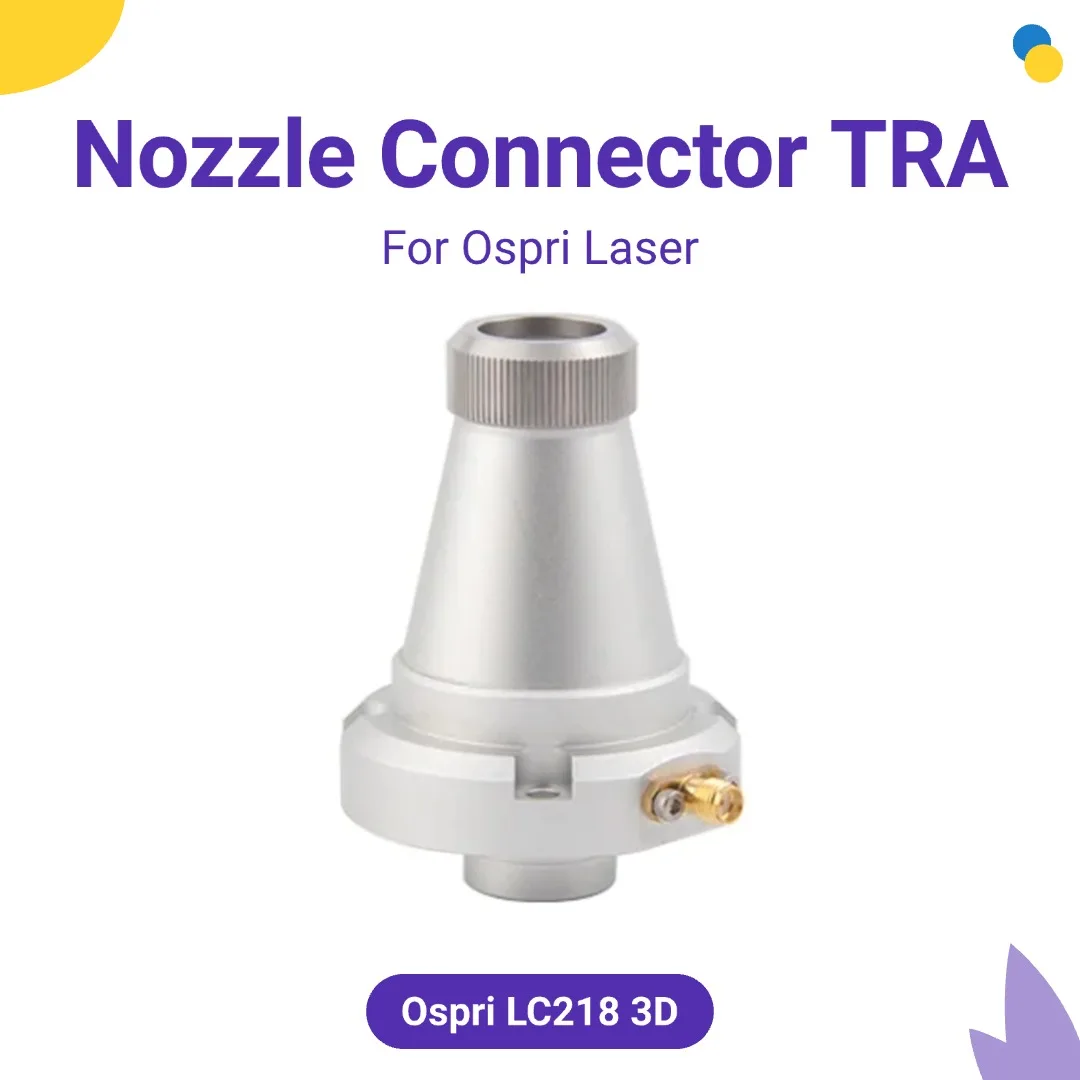 Ospri الألياف الليزر المعادن قطع رئيس فوهة الليزر الاستشعار موصل فوهة اتصال أجزاء LC218 ثلاثية الأبعاد H82