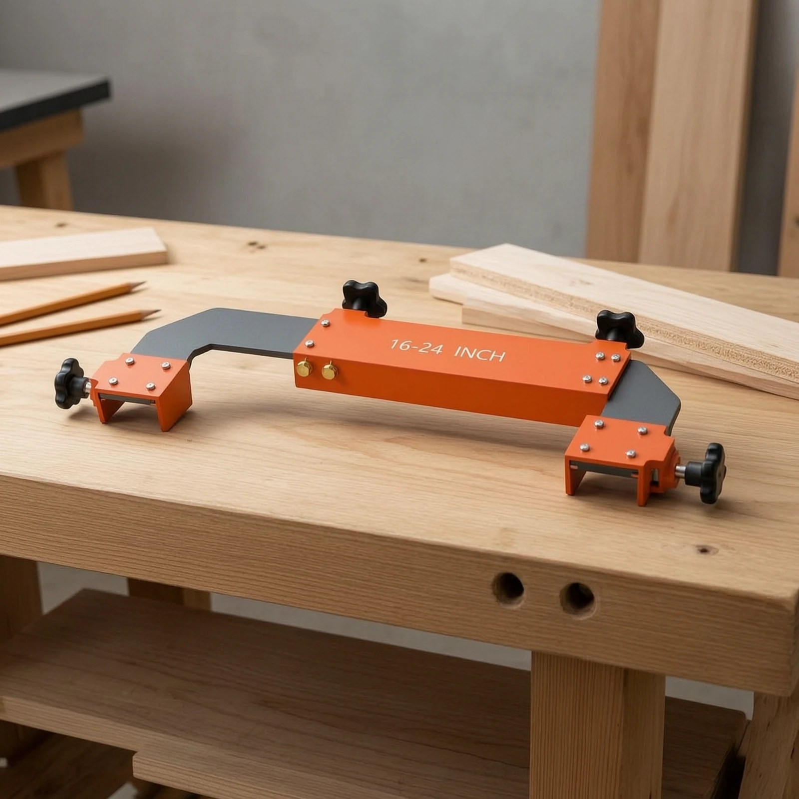 Frame Layout Tool Adjustable Layout Clamp Woodworking Clamp Measuring Sturdy for Woodworkers