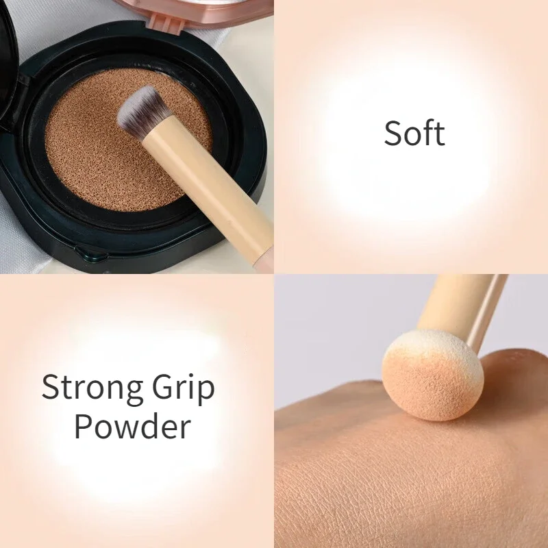 3 Stil Mantou Schwamm Concealer Pinsel Make-up Pinsel Lippenstift Lippen Make-up Pinsel Foundation Concealer Pinsel kosmetische Schönheit Tool