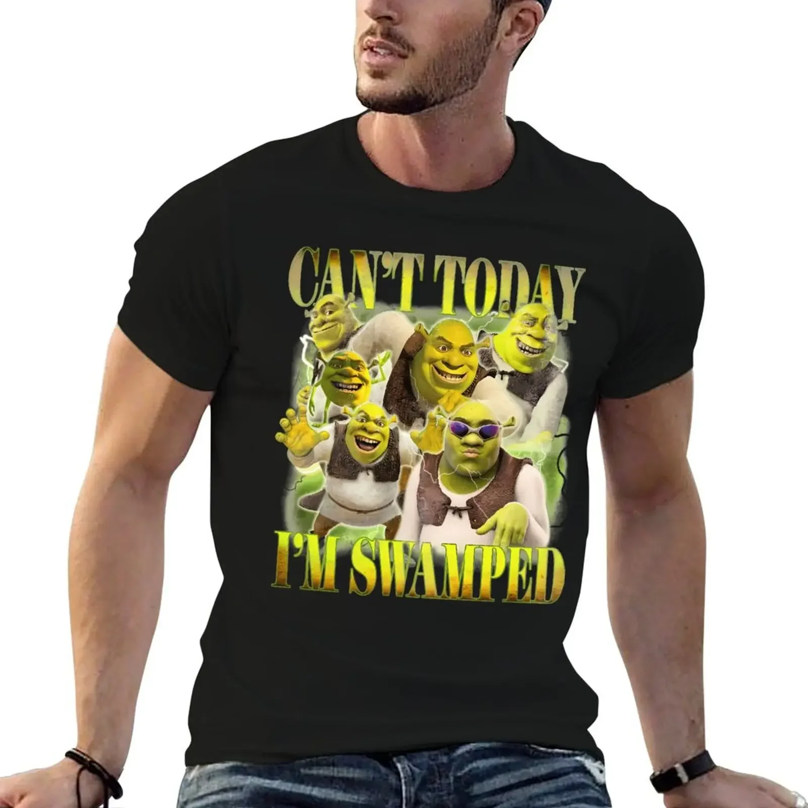 Can'T Today I'M Swamped T-Shirt plain custom shirt graphic shirts heavyweights black t-shirts for men