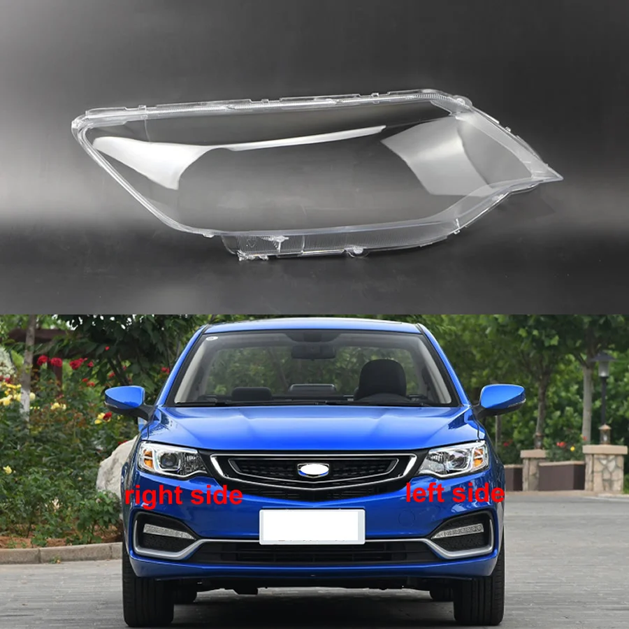 

For Geely Vision 2018 2019 Car Accessories Headlight Lens Cover Headlamp Shell Lampshade Transparent Shade Mask Plexiglass