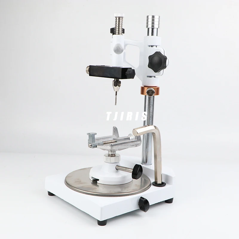 

JT-09 Observation Instrument Dental Square Base Dental Lab Surveyor Visualizer with 7 Tips Fully Adjustable