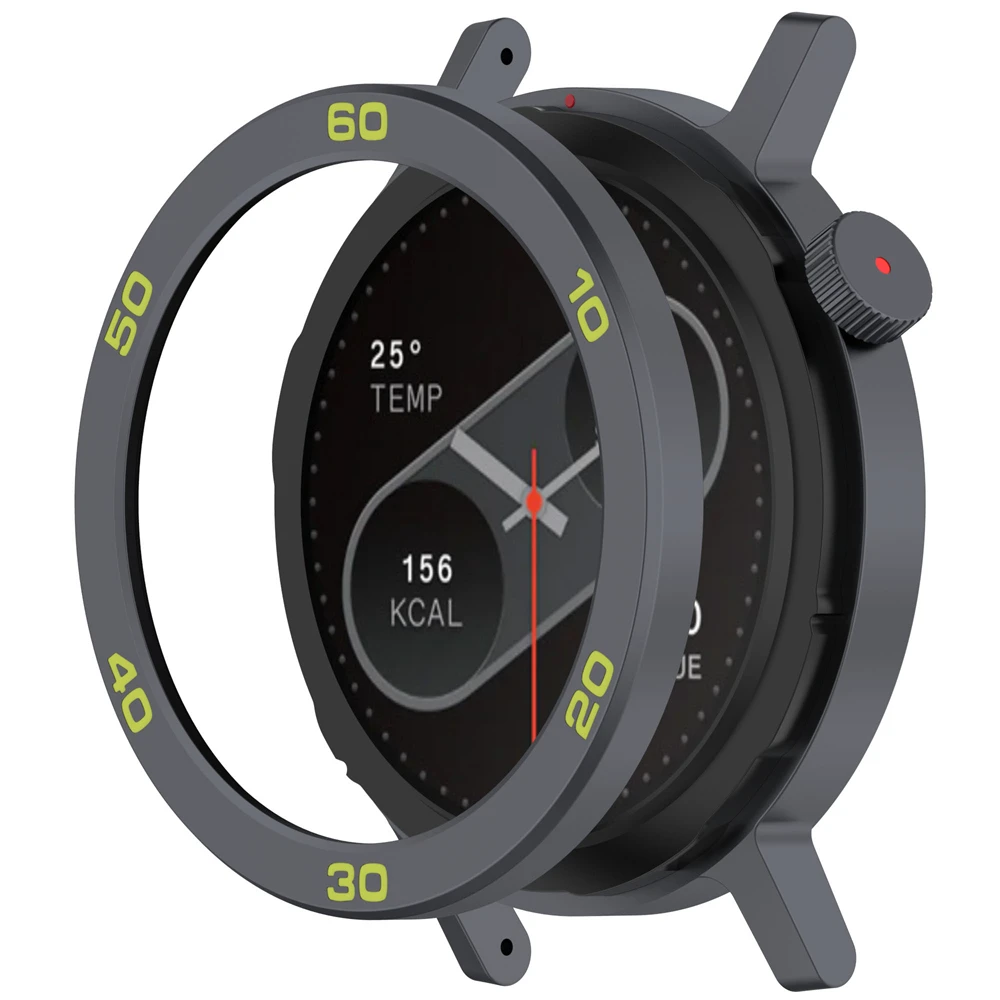 กรอบสําหรับ CMF Watch Pro2 เปลี่ยนแหวนโลหะนาฬิกาอุปกรณ์เสริมของขวัญฟิล์มกระจกนิรภัย