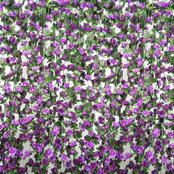6Pcs Fake Rose Vine Flowers Artificial Flower Home Hotel Wedding Party Garden Art Decor Garden DIY Arrangement Decoration Purple