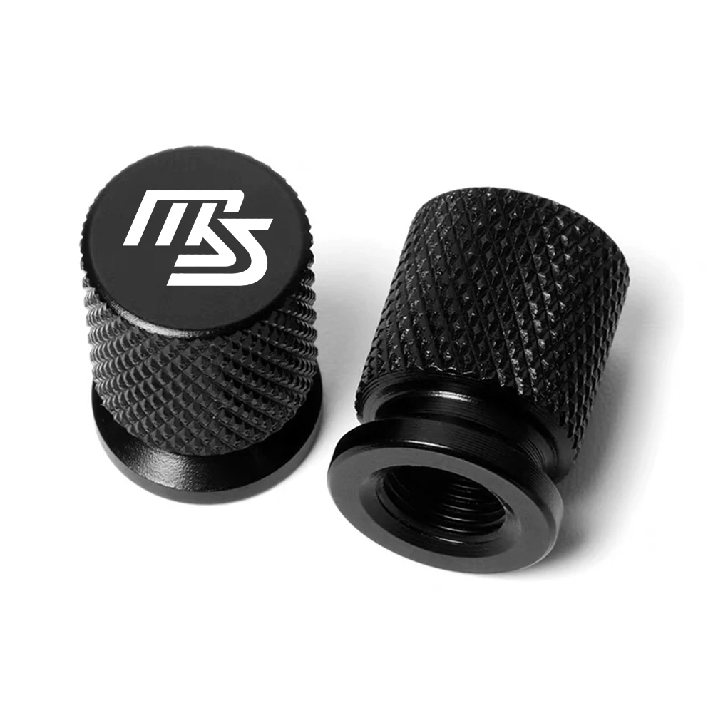 4PCS Aluminum Alloy Car Wheel Tire Valve Caps Tyre Rim Stem Covers Car Dustproof Tire Cap for  Mazda MS M S Decals Styling