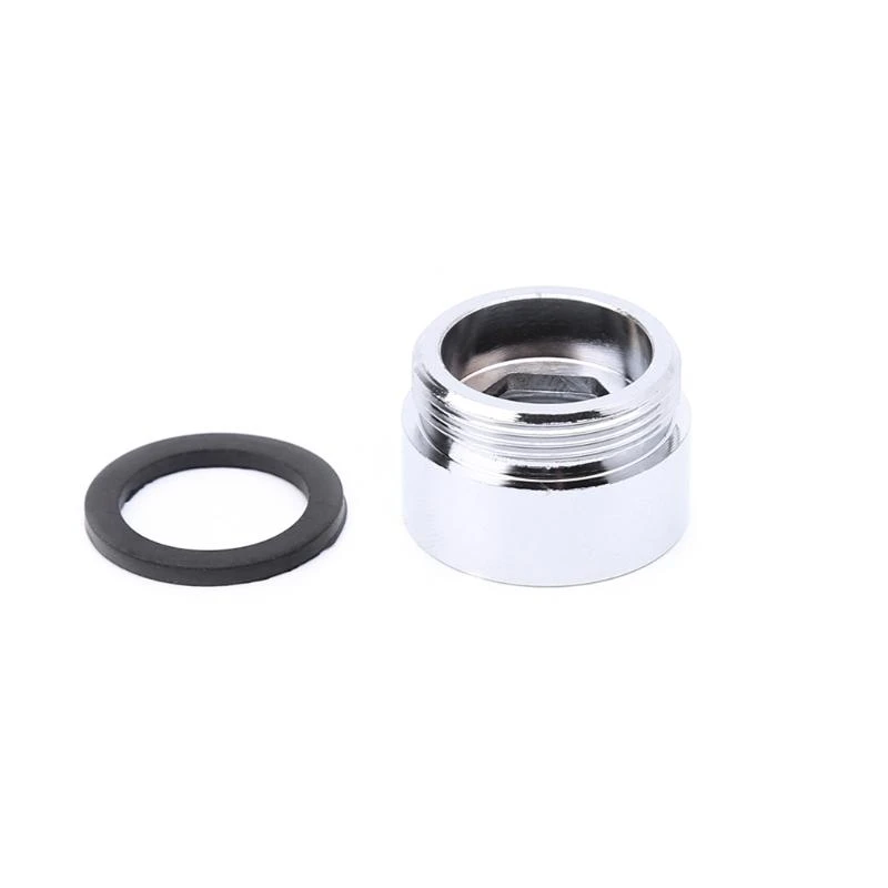 Solid Metal Adaptor Inside Thread Water Saving Kitchen Faucet Tap Aerator Connec