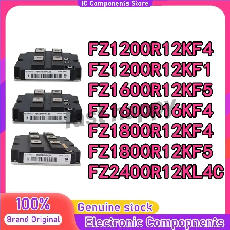 FZ1200R12KF4 FZ1200R12KF1 FZ1600R12KF5 FZ1600R16KF4 FZ1800R12KF4 FZ1800R12KF5 FZ2400R12KL4C MODULE in stock