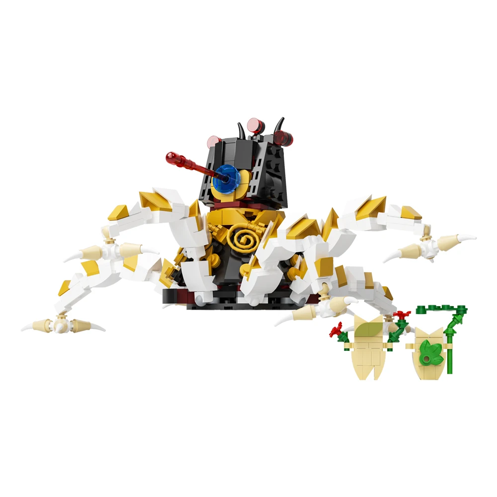 

MOC Zeldaed Game Guardian Model Building Blocks Multi-legged Mecha Octopus Monster Assembling Bricks Toy Children Birthday Gift