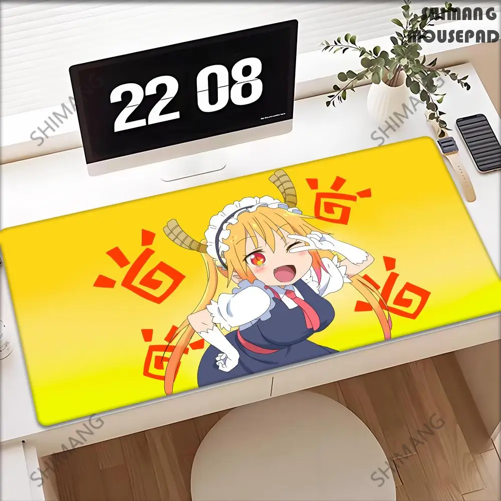 

Miss Kobayashi Dragon Maid MousePad Large Computer Gaming HD Printing Accessories player Office Mat Carpet Anti-slip Laptop Soft