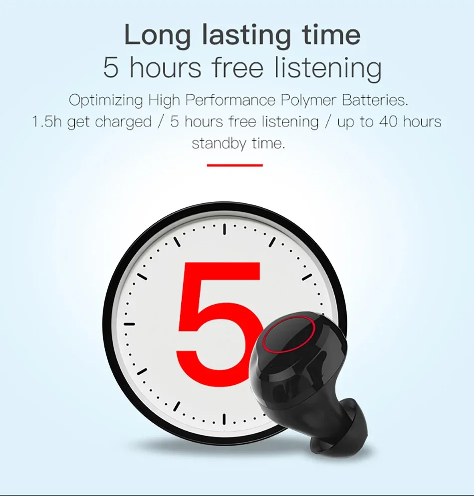 NEW Bluetooth 5.0 Headset TWS Wireless Earbuds Bluetooth Earphone For Mobile Phone Video Game Sport