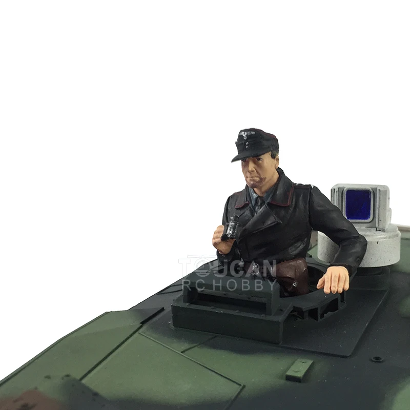 Żywiczne części zamienne do dekoracji żołnierza męskiego do modelu czołgu RC Henglong 1/16, realistyczne ulepszenie poleń bitewnych