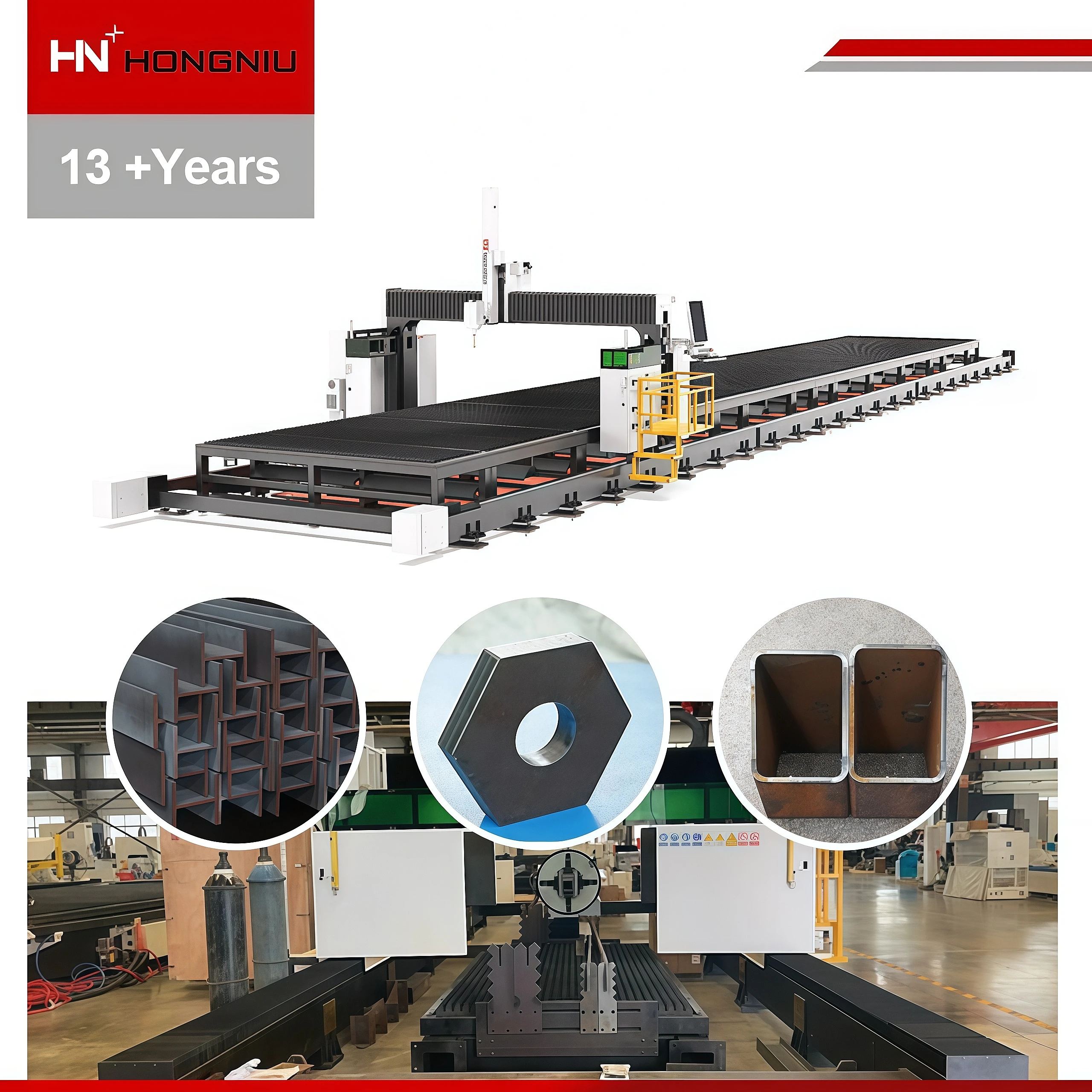 3D Five-Axis CNC Fiber    Cutter for Profile, Plane, Pipe, Bevel - Integrated Intelligent Detection