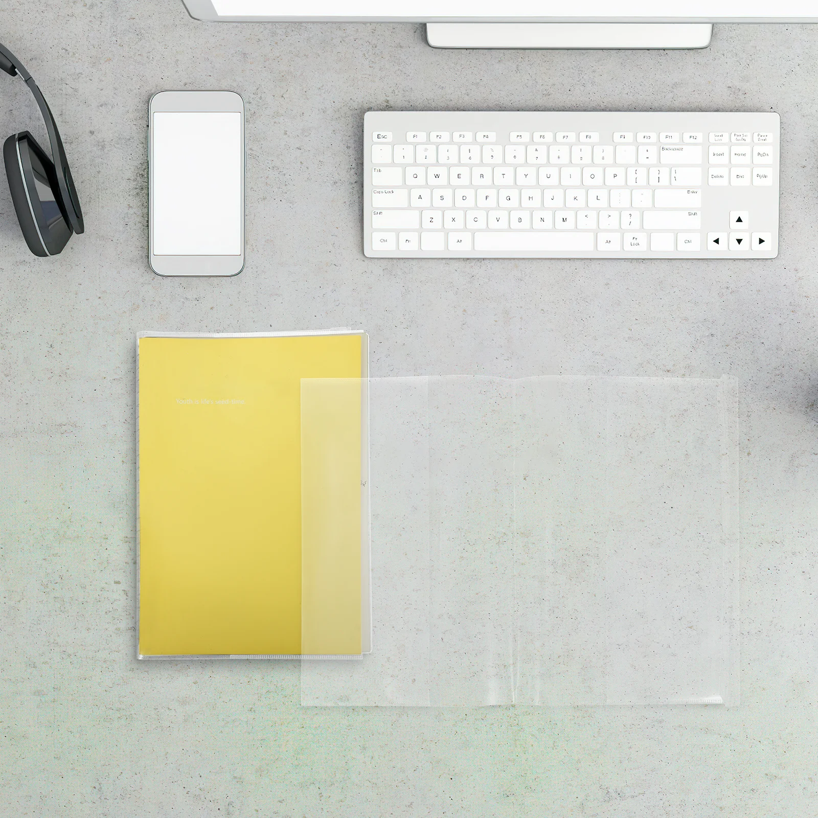 10 pezzi di copertina trasparente per libri, larghezza regolabile, custodia protettiva, protezione per libri in plastica trasparente per libri di testo con copertina rigida