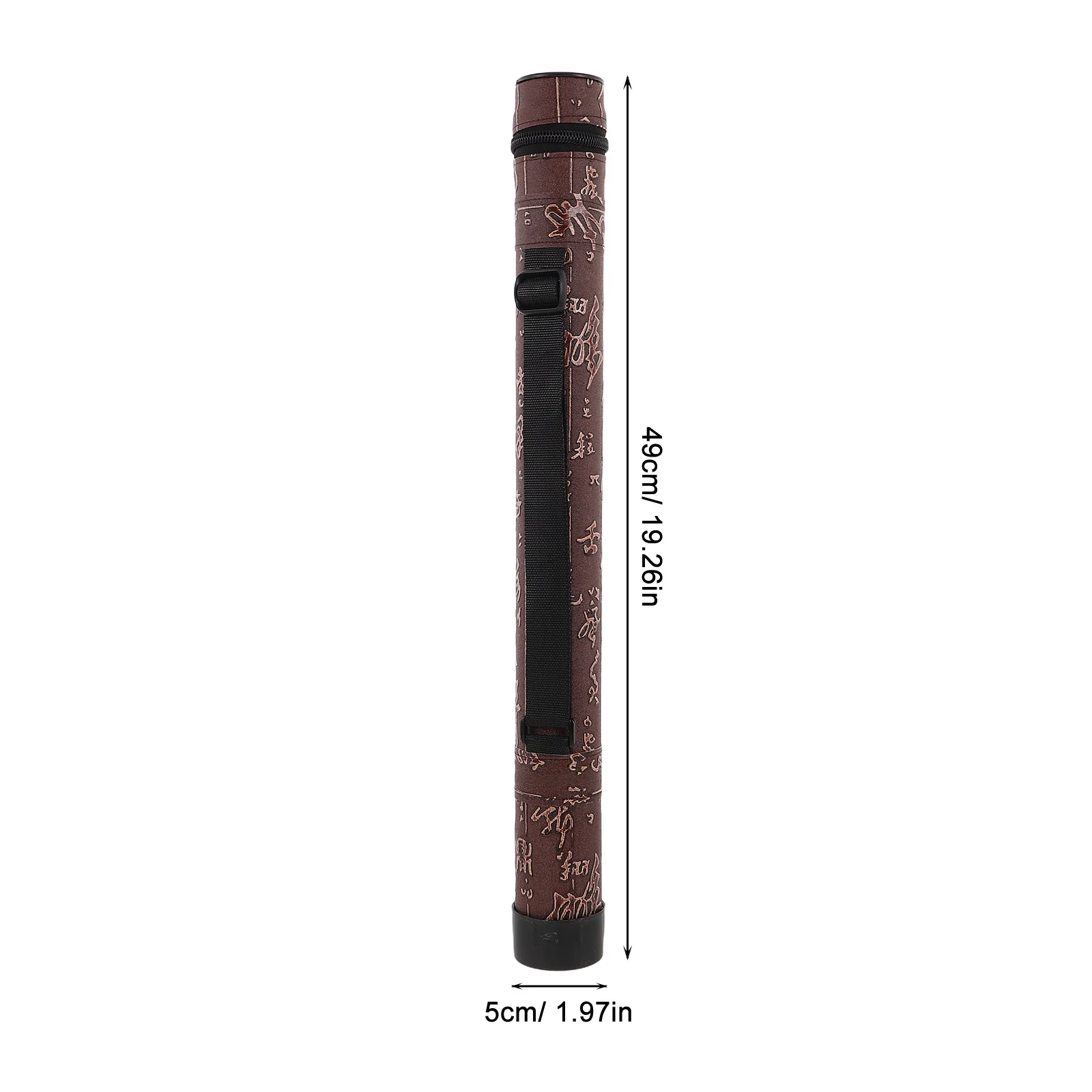 G caixa de flauta de bambu alça portátil dizi gravador piccolo saco diâmetro 4.2cm comprimento 48cm à prova dwaterproof água músico profissional