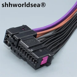 shhworldsea 20PIN Female Electrical door plug Wire harness Connector 8E0 972 702 8E0972702