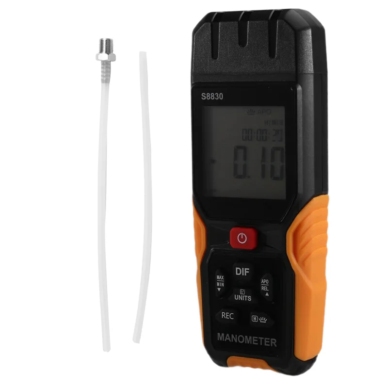 

N04R 36,8 кПа цифровой манометр 11 единиц измеритель давления воздуха измеритель давления природного газа