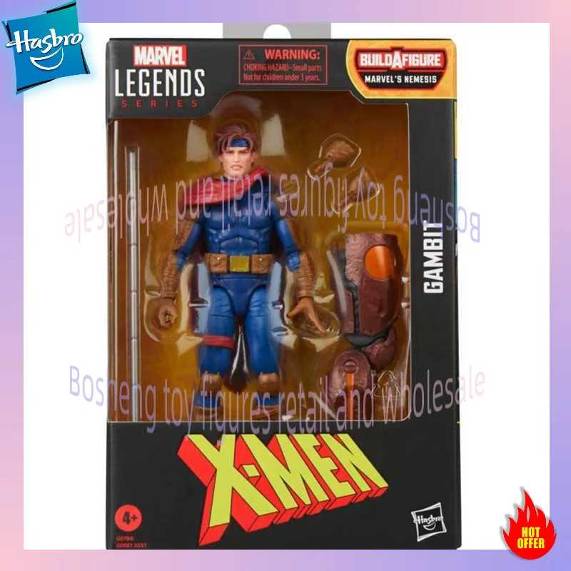 Hasbro Marvel Legends Series x-men Nemesis Set Wolverine Gambit Marrow 6-inch action figure model gift toy collectibles view 6