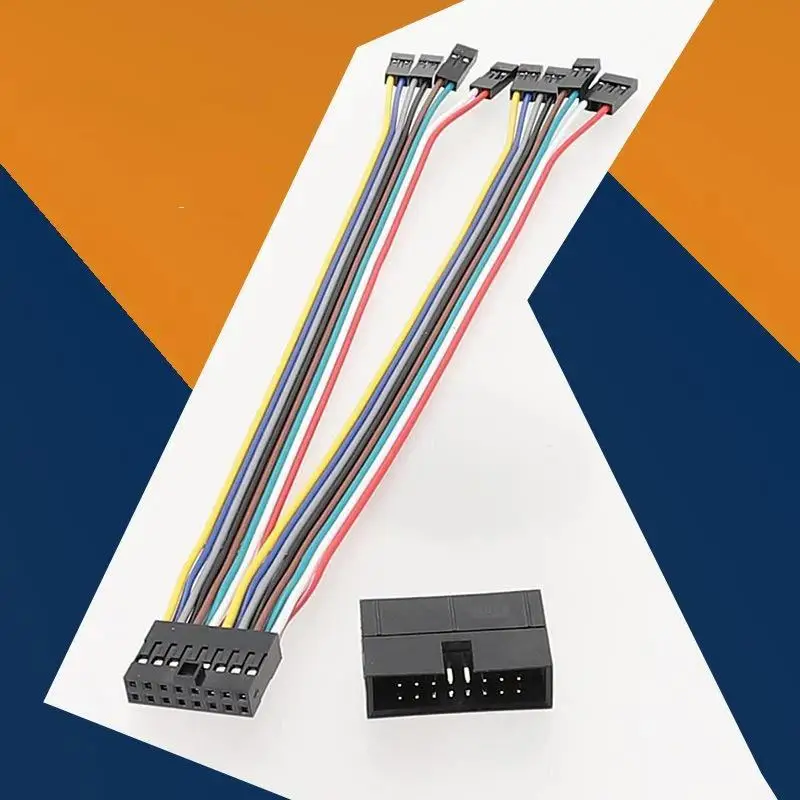 Hot Focused-Multi Functional For Supermicro Front Panel Connector Adapter Cable For Computer Case Server Switches Extension Cord