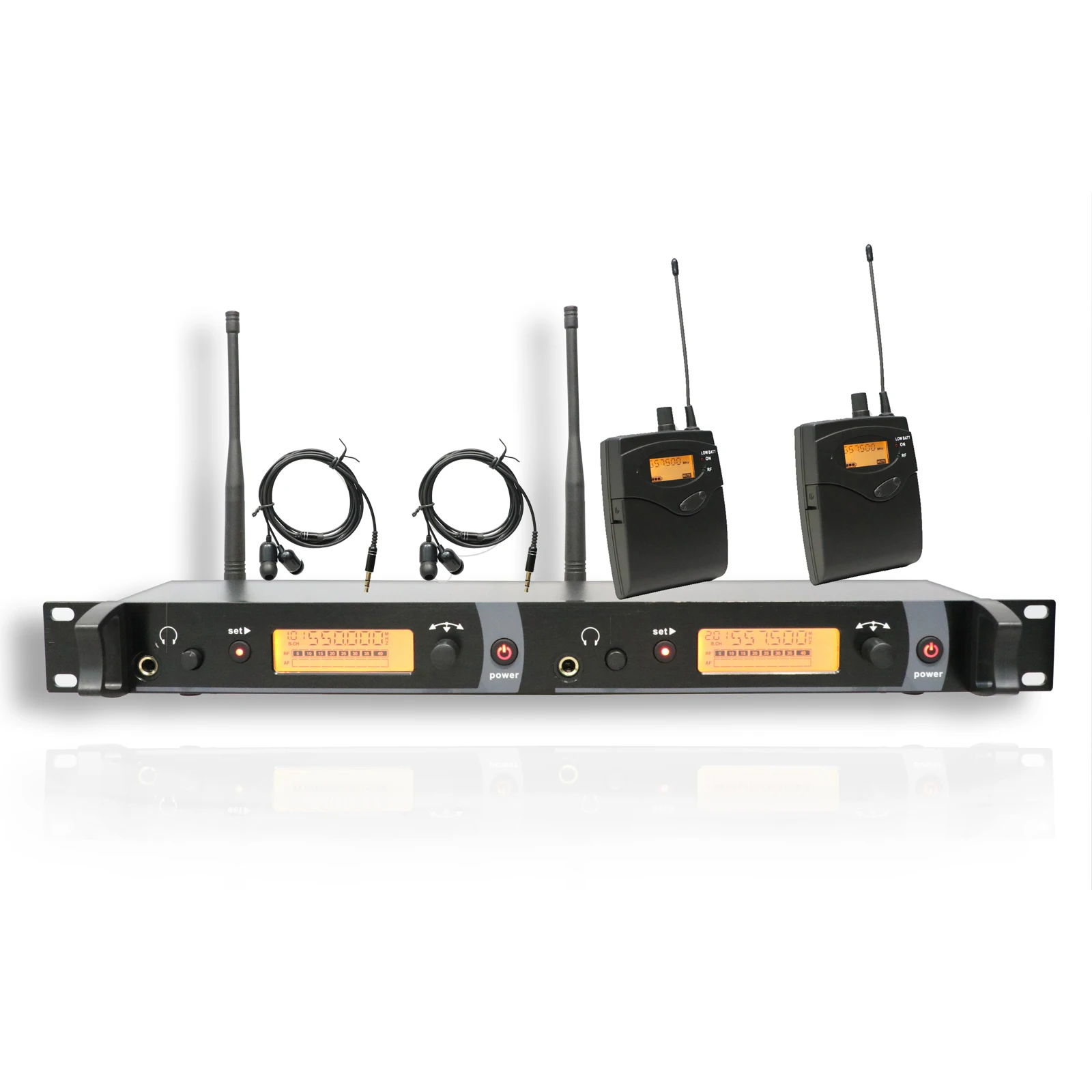 IEM skm9000 one-to-two wireless monitoring microphone stage launch band recording return wireless microphone