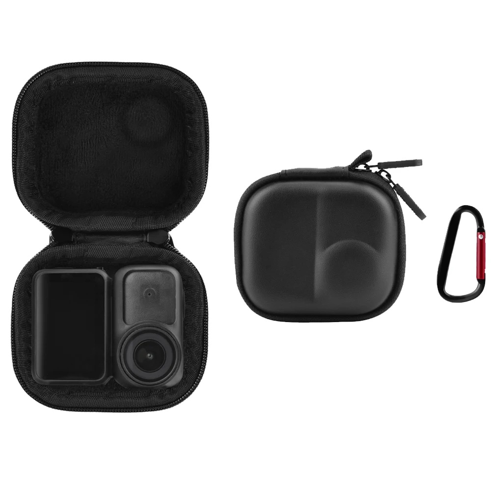 

Mini Carrying Case for DJI Osmo Nano Body Bag with Carabiner, Portable Storage Bag Hard Shell Protective Cover for Nano Camera​