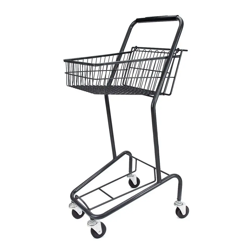 

Mini Shopping Cart 100 Pound Weight Capacity Household amp Commercial Use 15.5 Tapered Cart Basket Great for Thrift, Retail, Ph