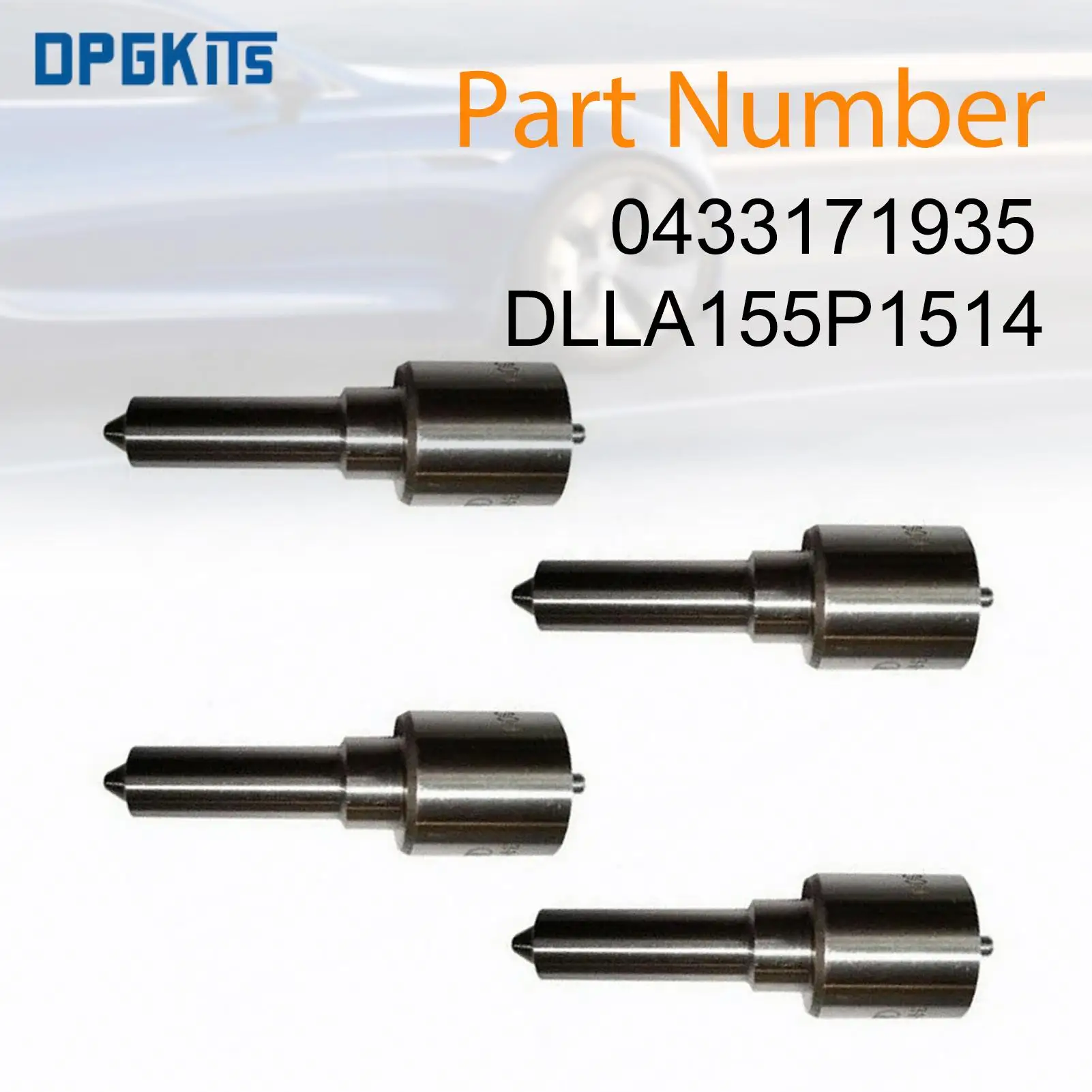 

0433171935 DLLA155P1514 4PCS Auto New Injector Nozzle For Ford Ranger Mazda BT-50 3.0L High Quality Car Part