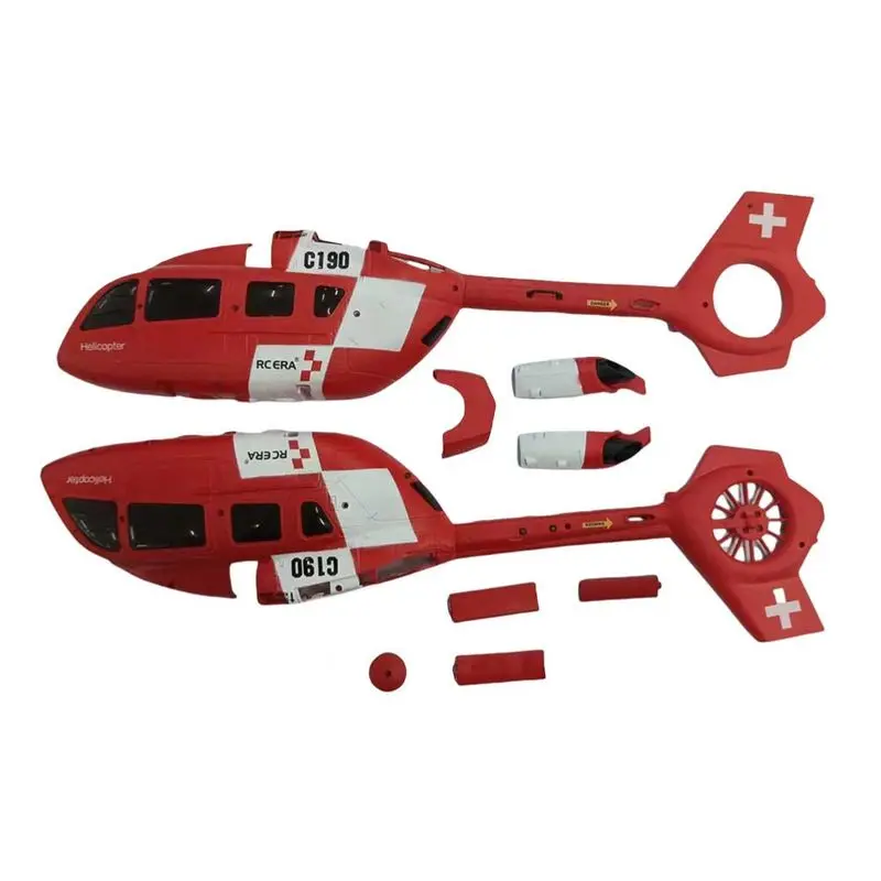

RC ERA C190 6-канальный 6-осевой гироскоп Бесфлайбарный радиоуправляемый вертолет Запчасти для радиоуправления Рама навеса