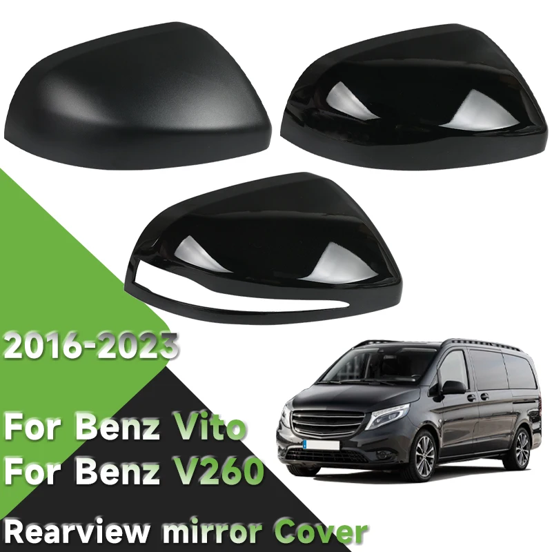 

Car Accessories Cover Mirror Rearview Mirror Housing For Benz Vito V260 2016 2017 2018 2019 2020-2023 Reverse Mirror Housing