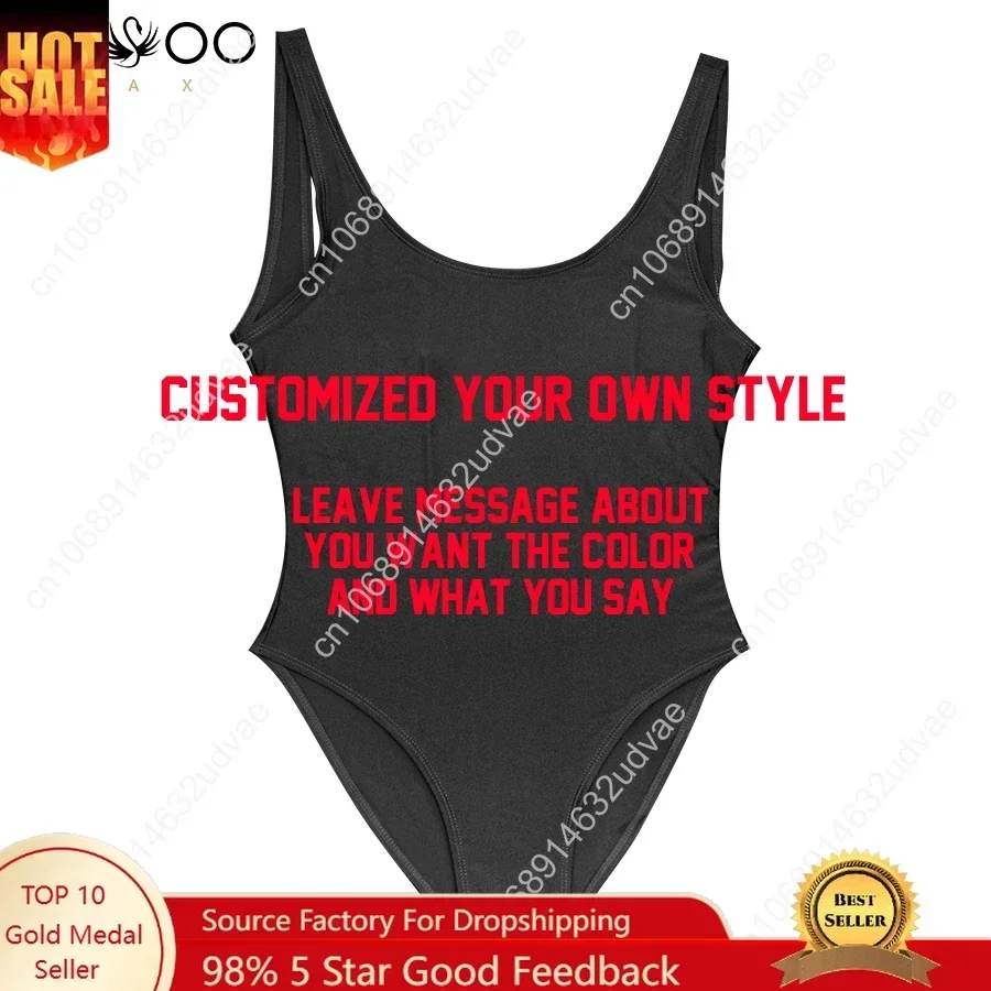 Customized Letter Personalized Swimwear One Piece Swimsuit Private Ordering bathing suit Swimwear bachelor Party More Fun