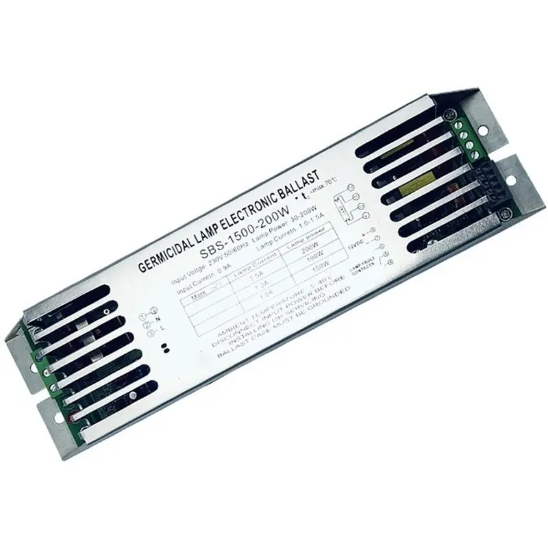 EYFL-SBS-1500-200W 200W Electronic UV Ballast For T5 T6 UVC Germicidal Lamp Ultraviolet Lamp Driver