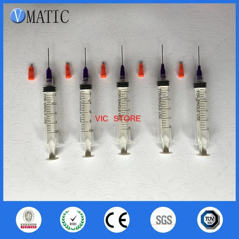 ‌5PCS 21G Stainless Steel Syringe Needles Kit | 1