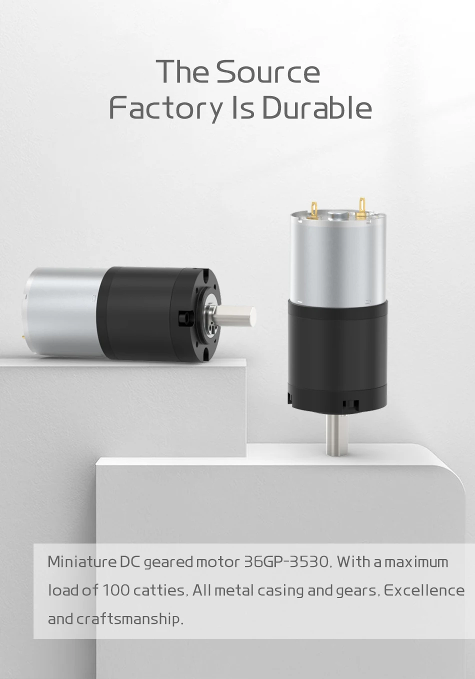 36GP-3530 Planetengetriebemotor DC 12V/24V Einstellbare Geschwindigkeit ​ ​ 8 U/min ~ 1621 U/min Micro-Gleichstrom-Bürstenmotor mit hohem Drehmoment – Detail 7