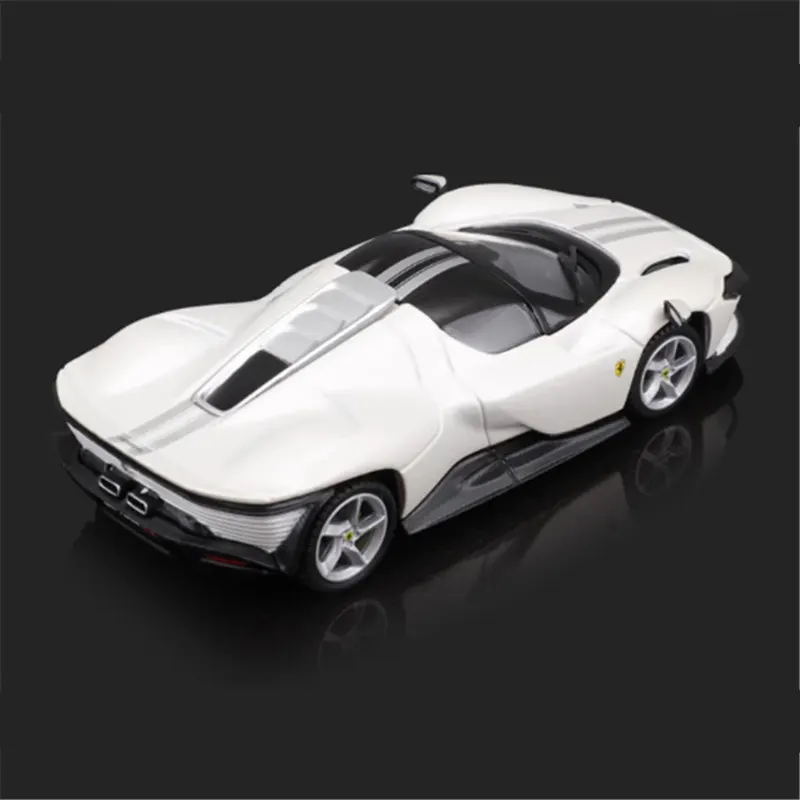 Bburago 1:43 Ferrari Daytona SP3 Monza SP2 Alloy Sports Car Model Metal Miniature Scale Racing Vehicle Car Model Kids Toys Gifts