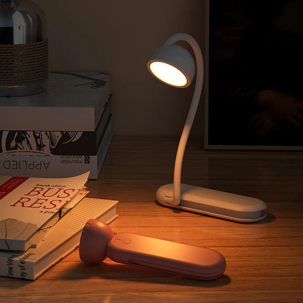 

Multifunctional desk lamp Student reading eye protection study lamp Outdoor convenient flashlight