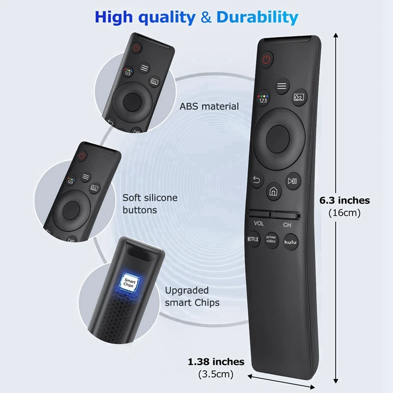 New Universal Smart Remote Control For Samsung Smart TV Remote Control Compatible with Samsung TV models 6 7 8 series KU TU BN59