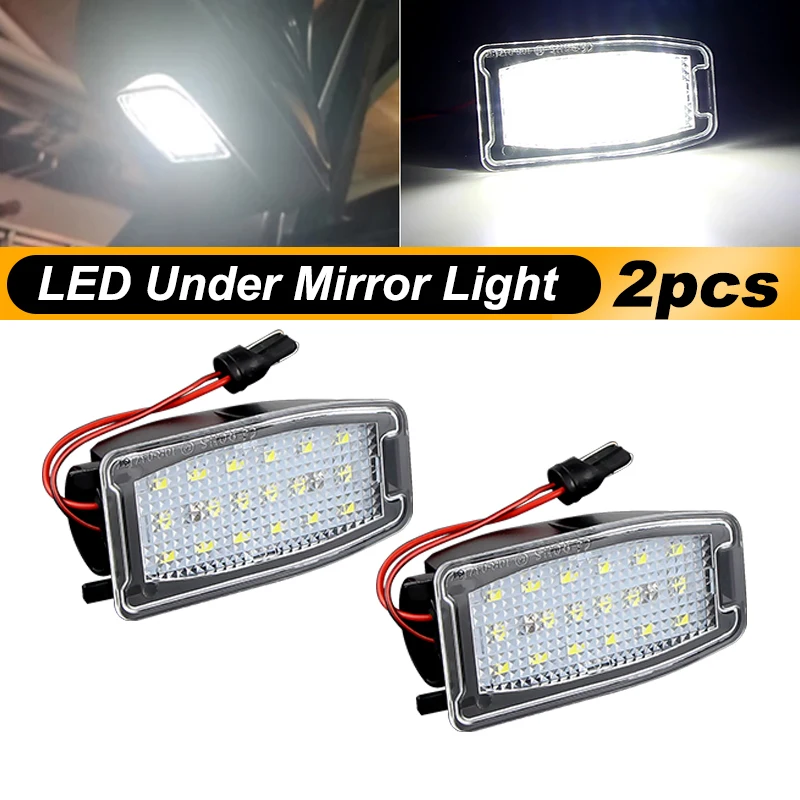 2 peças para land rover range rover 2005-2012 range rover sport 2006-2013 lr2 lr3 lr4 l322 freelander 2 led espelho lateral poça luz
