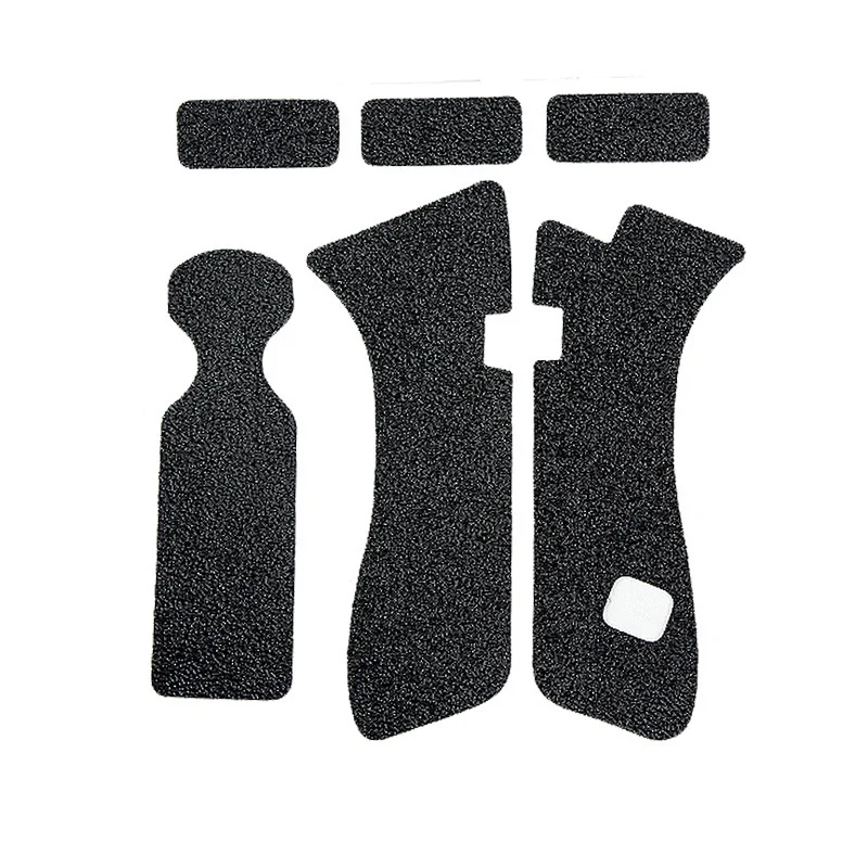 Rubber Texture Grip Non-slip Wrap Tape Glove for Glock 17 19 23 38  26 43  48 Holster 9mm Pistol Gun Magazine Accessories Black