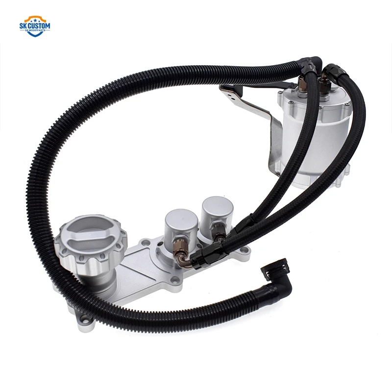 

CNC Aluminum Oil Catch Can Kit for Audi B9 S4 S5 SQ5 3.0 TFSI V6T EA839 Engine