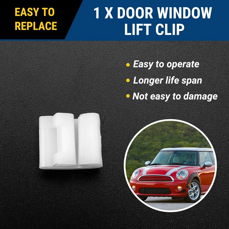 New Car Front Door Window Lift System Clip for MINI COOPER R55 R56 R57 R58 R59 51337342897