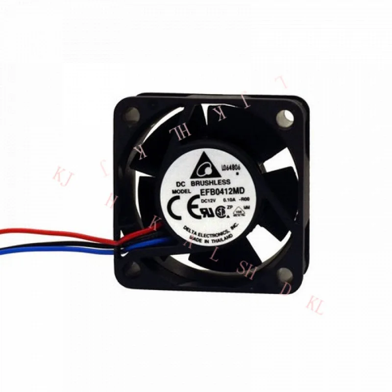 N لـ Delta BRUSHLESS 4020 EFB0412MD -R00 MODEL Fan DC12V 0.10A 3-Wire Lead #2