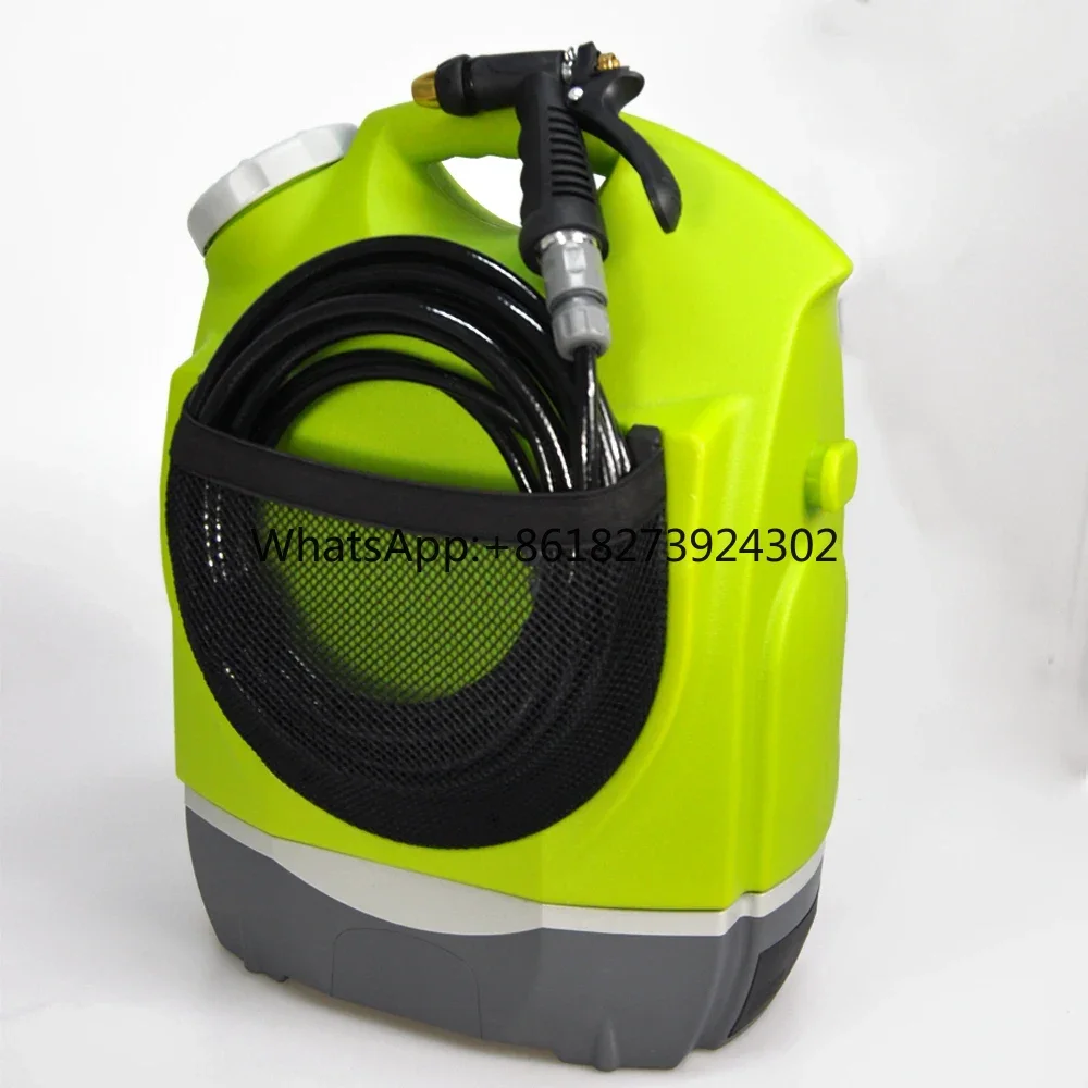 High Pressure Cleaner Portable Car Washer with Water Spray Gun and tank for outside cleaning