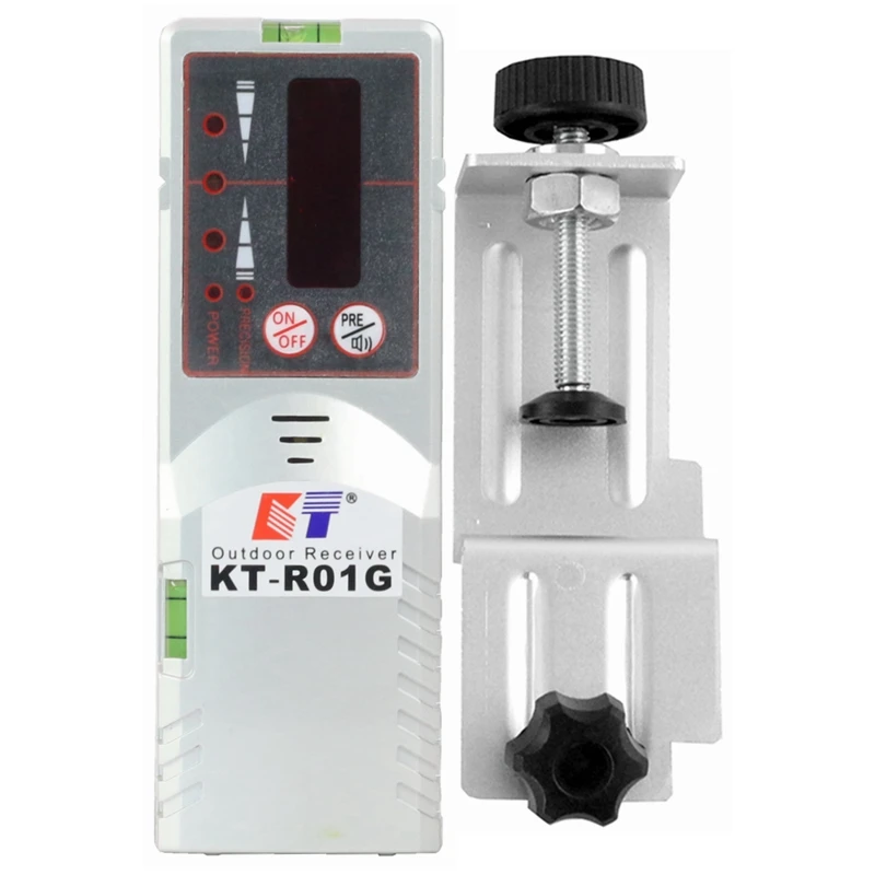Imagem -03 - Kaitian Receptor ao ar Livre para o Nível Laser Auto-nivelamento Linha Vermelha Verde Vertical Cruz Horizontal Laser Detector Ferramenta de Construção