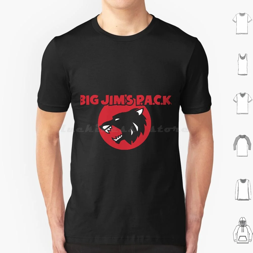 Big Jim's T Shirt Men Women Kids 6xl Big Jim Retro Vintage Aesthetic Logo Logos Mash Up Mashups Retro Thundercats Toys Wolf Pack