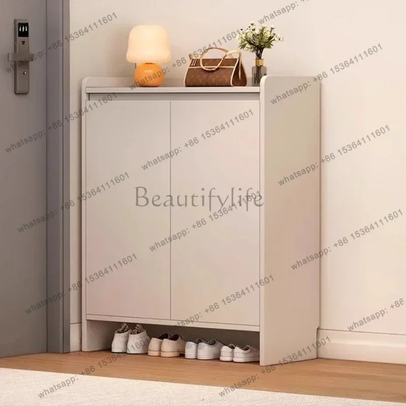 

Шкаф для обуви из массива дерева для гостиной, органайзер для хранения обуви, тумба-органайзер для обуви