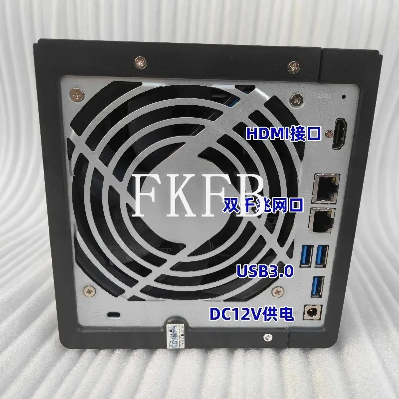 

Сетевое хранилище NAS TS-451D на 4 диска, 4K, J4025, черное, для личного и корпоративного использования