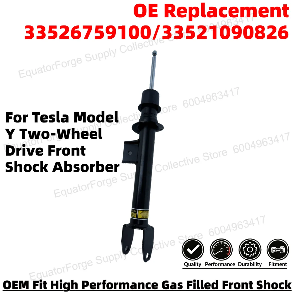 High Stability Premium Durable Front Shock Absorber for Tesla Model Y Two-Wheel Drive OE Number 33526759100/33521090826